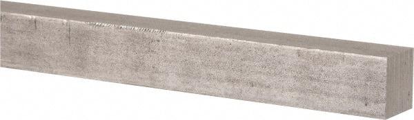 Precision Brand - 12" Long x 5/8" High x 5/8" Wide, Plain Key Stock - Low Carbon Steel - Strong Tooling