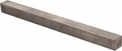 Precision Brand - 12" Long x 7/8" High x 7/8" Wide, Plain Key Stock - Low Carbon Steel - Strong Tooling