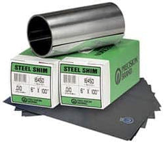 Precision Brand - 5 Ft. Long x 6 Inch Wide x 0.006 Inch Thick, Roll Shim Stock - Stainless Steel - Strong Tooling