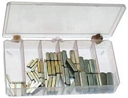 Precision Brand - Key & Keyway Assortments Type: Key Stock Number of Pieces: 58 - Strong Tooling