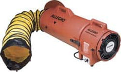 Allegro - 831 CFM, Electrical AC Axial Blower Kit - 8 Inch Inlet/Outlet, 0.33 HP, 115 Max Voltage Rating - Strong Tooling