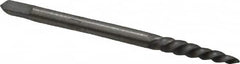 Interstate - Spiral Flute Screw Extractor - #1 Extractor for 3/32 to 5/32" Screw, 2" OAL - Strong Tooling