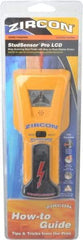 Zircon - 1-1/2" Deep Scan Stud Finder with LCD Screen - 9V Battery, Detects Wood & Metal Studs or Joists up to 1-1/2" Deep - Strong Tooling