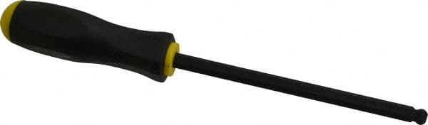 Bondhus - 3/8" Hex Ball End Driver - 6.6" Blade Length, Ergonomic Molded Cushion Grip Handle, 287mm OAL - Strong Tooling