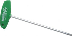 Wiha - T30 Standard Torx Key - Flag-Style, 7-7/8" Length Under Head, 200mm OAL - Strong Tooling