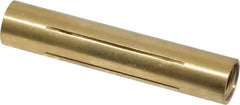 Made in USA - 5/16" Diam Through Hole Barrel Cylinder - 1.57" Barrel Length, Eccentric Slot - Strong Tooling