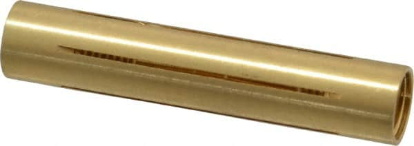 Made in USA - 3/8" Diam Through Hole Barrel Cylinder - 1.87" Barrel Length, Eccentric Slot - Strong Tooling