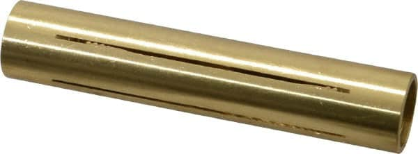 Made in USA - 15/32" Diam Through Hole Barrel Cylinder - 2-1/4" Barrel Length, Eccentric Slot - Strong Tooling