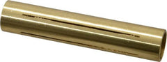 Made in USA - 15/32" Diam Through Hole Barrel Cylinder - 2-1/4" Barrel Length, Eccentric Slot - Strong Tooling