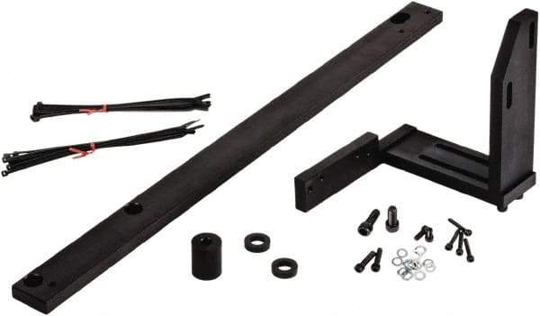 Mitutoyo - DRO Bracket Kit - Universal Mounting, Cross Slide Table Orientation, Vertical Mounting Orientation, Use with Linear Encoders/Scales - Strong Tooling