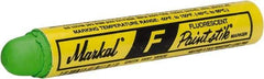 Markal - Fluorescent Green Marker/Paintstick - Oil Base Ink - Strong Tooling