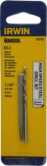 Irwin - 2 Piece Spiral Flute Screw Extractor & Drill Set - Screw Range 5/32 to 7/32" - Strong Tooling