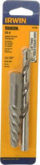 Irwin - 2 Piece Spiral Flute Screw Extractor & Drill Set - Screw Range 5/8 to 7/8" - Strong Tooling