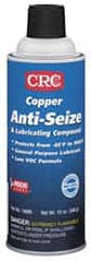 CRC - 16 oz Aerosol General Purpose Anti-Seize Lubricant - Copper, -95 to 1,800°F, Bronze, Water Resistant - Strong Tooling