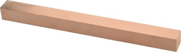 400 Grit Aluminum Oxide Square Polishing Stone Super Fine Grade, 1/2″ Wide x 6″ Long x 1/2″ Thick