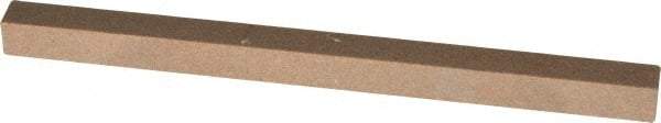 Made in USA - 4" Long x 1/4" Wide x 1/4" Thick, Aluminum Oxide Sharpening Stone - Square, Medium Grade - Strong Tooling