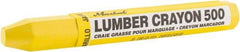 Markal - Yellow Lumber Crayon - Clay-Basedd - Strong Tooling