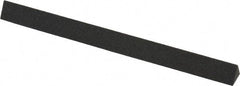 Made in USA - 6" Long x 1/2" Wide x 1/2" Thick, Aluminum Oxide Sharpening Stone - Triangle, Coarse Grade - Strong Tooling