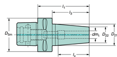 C53911908075 CAPTO ADAPTER - Strong Tooling