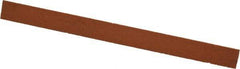 Norton - 6" Long x 1/2" Wide x 1/2" Thick, Aluminum Oxide Sharpening Stone - Triangle, Fine Grade - Strong Tooling