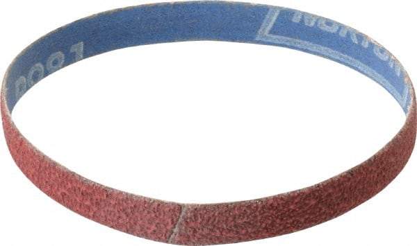Norton - 1/2" Wide x 12" OAL, 50 Grit, Ceramic Abrasive Belt - Ceramic, Coarse, Coated, Y Weighted Cloth Backing, Series R981 - Strong Tooling