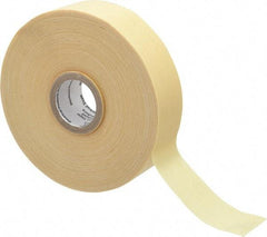 3M - 1" x 110', Yellow Cotton Cloth Electrical Tape - Series 2520, 8 mil Thick, 800 V/mil Dielectric Strength, 50 Lb./Inch Tensile Strength - Strong Tooling