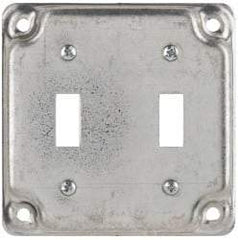 Cooper Crouse-Hinds - Electrical Outlet Box Steel Square Surface Cover - Strong Tooling