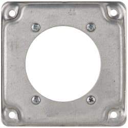 Cooper Crouse-Hinds - Electrical Outlet Box Steel Square Surface Cover - Strong Tooling