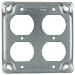 Cooper Crouse-Hinds - Electrical Outlet Box Steel Square Surface Cover - Strong Tooling