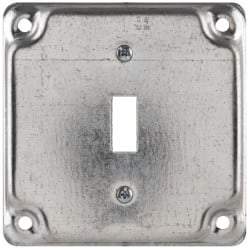 Cooper Crouse-Hinds - Electrical Outlet Box Steel Square Surface Cover - Strong Tooling