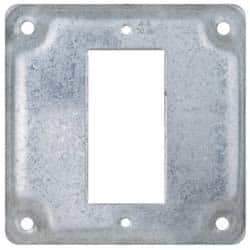 Cooper Crouse-Hinds - Electrical Outlet Box Steel Square Surface Cover - Strong Tooling