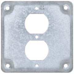 Cooper Crouse-Hinds - Electrical Outlet Box Steel Square Surface Cover - Strong Tooling