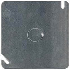 Cooper Crouse-Hinds - Electrical Outlet Box Steel Square Cover - Strong Tooling