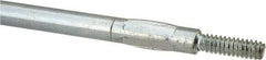 Value Collection - 12" Long x 1/4" Rod Diam, Tube Brush Extension Rod - 3/16-24 Male Thread - Strong Tooling