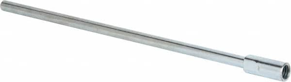 Value Collection - 12" Long x 3/8" Rod Diam, Tube Brush Extension Rod - 1/2-12 Female Thread - Strong Tooling
