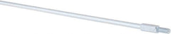 Value Collection - 24" Long x 1/4" Rod Diam, Tube Brush Extension Rod - 1/4-20 Male Thread - Strong Tooling