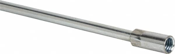 Value Collection - 36" Long x 3/8" Rod Diam, Tube Brush Extension Rod - 1/2-12 Female Thread - Strong Tooling