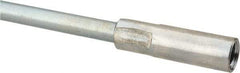 Value Collection - 48" Long x 1/4" Rod Diam, Tube Brush Extension Rod - 5/16-18 Female Thread - Strong Tooling