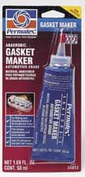 Permatex - 50ml Anaerobic Gasket Maker - -65 to 300°F, Red, Comes in Tube - Strong Tooling