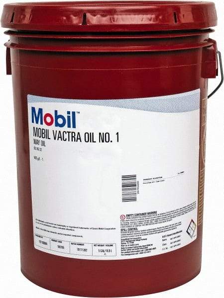 Mobil - 5 Gal Pail, Mineral Way Oil - ISO Grade 32, SAE Grade 6 - Strong Tooling