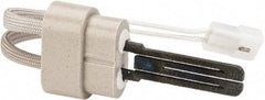 White-Rodgers - 120 VAC, 5 Amp, Two Terminal Receptacle with .093" Male Pins Connection, Silicon Carbide Hot Surface Ignitor - 9" Lead Length, For Use with Gas Burner - Strong Tooling