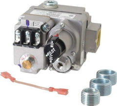 White-Rodgers - 24 VAC Coil Voltage, 3/4" x 3/4" Pipe, Natural, LP Standing Pilot Gas Valve - Inlet Pressure Tap, Side Taps - Strong Tooling