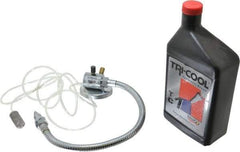 Trico - 1 Qt Tank Capacity, Aluminum Tankless Mist Coolant Unit - 6' Coolant Line Length, 15" Hose Length - Strong Tooling