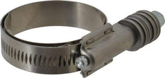 IDEAL TRIDON - Steel Auto-Adjustable Worm Drive Clamp - 5/8" Wide x 5/8" Thick, 1-1/4" Hose, 1-1/4 to 2-1/8" Diam - Strong Tooling