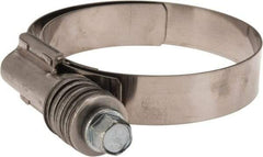 IDEAL TRIDON - Steel Auto-Adjustable Worm Drive Clamp - 5/8" Wide x 5/8" Thick, 2-1/4" Hose, 2-1/4 to 3-1/8" Diam - Strong Tooling