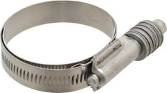 IDEAL TRIDON - Stainless Steel Auto-Adjustable Worm Drive Clamp - 5/8" Wide x 5/8" Thick, 1-3/4" Hose, 1-3/4 to 2-5/8" Diam - Strong Tooling