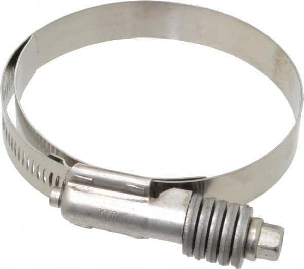 IDEAL TRIDON - Stainless Steel Auto-Adjustable Worm Drive Clamp - 5/8" Wide x 5/8" Thick, 2-3/4" Hose, 2-3/4 to 3-5/8" Diam - Strong Tooling