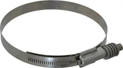 IDEAL TRIDON - Stainless Steel Auto-Adjustable Worm Drive Clamp - 5/8" Wide x 5/8" Thick, 4-3/4" Hose, 4-3/4 to 5-5/8" Diam - Strong Tooling