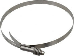 IDEAL TRIDON - Stainless Steel Auto-Adjustable Worm Drive Clamp - 5/8" Wide x 5/8" Thick, 8-1/4" Hose, 8-1/4 to 9-1/8" Diam - Strong Tooling