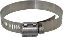 IDEAL TRIDON - SAE Size 48, 2-9/16 to 3-1/2" Diam, Stainless Steel MS Series MIL-Spec Worm Drive Clamp - 1/2" Wide, Material Grade 300 SERIES, Series MS Mil Spec - Strong Tooling